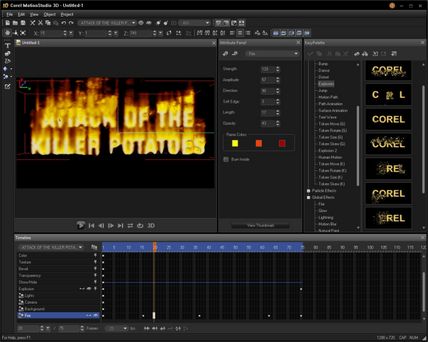 Movie title maker 3d video title animation software free download